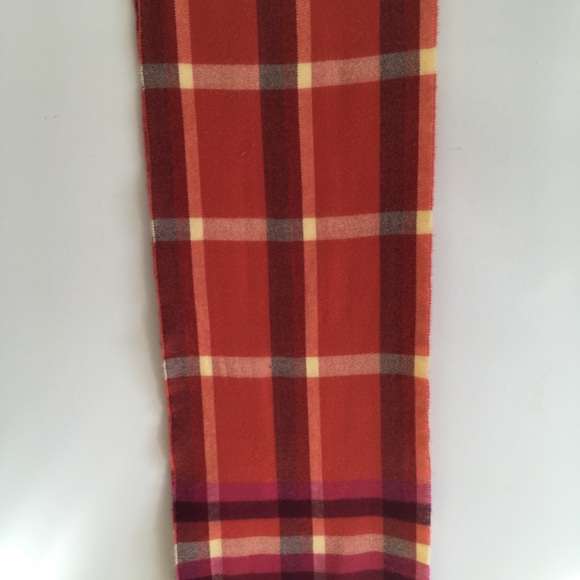 Coach Leatherware plaid soft winter scarf - Picture 6 of 8